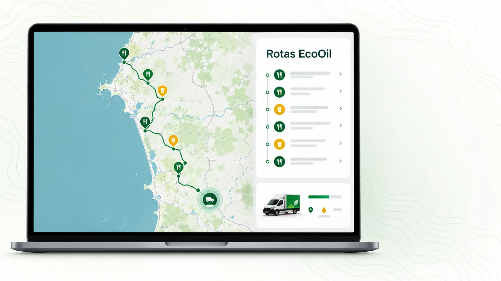 Gestão de rotas EcoOil